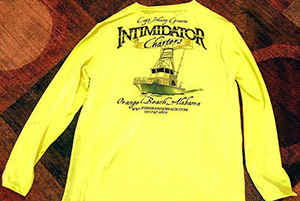 Intimidator Deep Sea Fishing Charter T'shirts - On Sale Now!