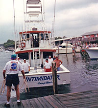 The first Intimidator Charter Boat