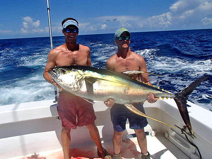 Not many people catch fish that take two people to hold up, Its time to come catch yours! And make sure you bring a buddy to help you hold it up for the camera!